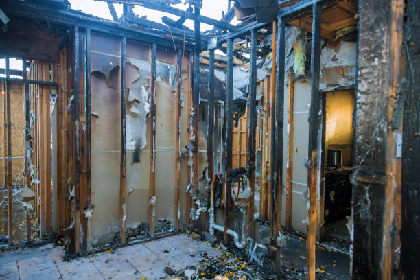 Professional Emergency Fire Cleanup technician working in Port Allen, LA